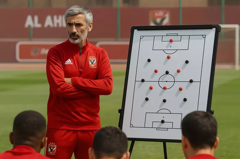 خوسيه ريفيرو بقميص الأهلي صورة بواسطة الذكاء الاصط